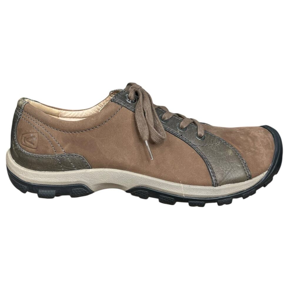 Keen Men’s Briggs Brown Leather Lace Up Hiking Shoe Size US 11